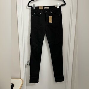 Levi's Classic Black Skinny Jeans